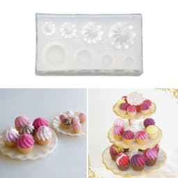 Silicone Mold Epoxy Resin Molds Jewelry Tools Bottle Goblet Cup Molds Goblet Cup Mold for DIY Baking Crafting Decor Y08E