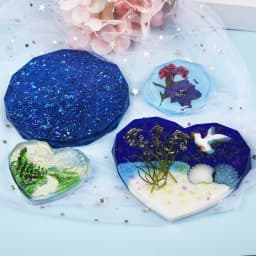 Round Square Rectangle Shape Coaster Base Silicone Mold Resin Molds Epoxy UV DIY Resin Craft Home Decoration Handmade Tools