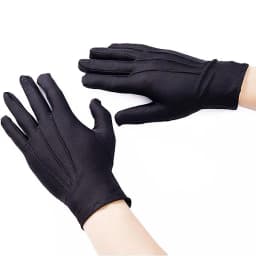 Men's New Solid Tuxedo Gloves Party Festive Wedding Ceremony Formal Uniform Guard Band Butler Protection Etiquette Mittens
