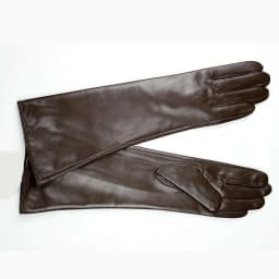 Women's Long Sheepskin Gloves With Colorful Leather and Thick Velvet Lining For Warmth and Winter Cold Protection Gloves