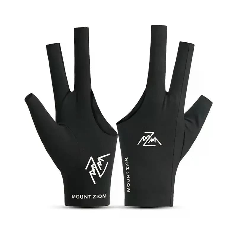 Billiard Gloves With Fingerless Breathable Pool Gloves Three-Finger Gloves