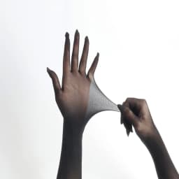 Solid Long Tube Stockings Tight Gloves Ultra-thin Five Finger Seamless Anti Hook Silk High Elasticity Transparent Etiquette Wome