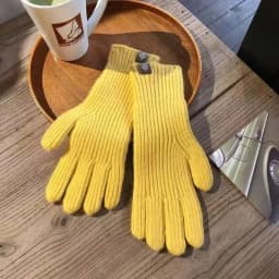Fashion Touch Screen Knitted Gloves Women Winter Gloves Warm Riding Solid Fluffy Work Harajuku Kawaii Mittens