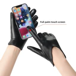 Fashion Women's Leather Glovescomfortable Short Women Mitten Warm Winter Gloves Women Color Apparel Accessories