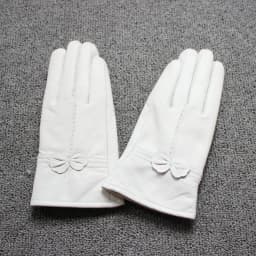 2025 women's genuine leather gloves red sheepskin gloves autumn and winter fashion female windproof gloves