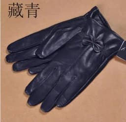 2025 women's genuine leather gloves red sheepskin gloves autumn and winter fashion female windproof gloves