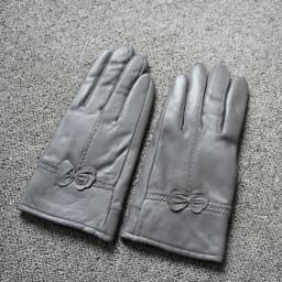 2025 women's genuine leather gloves red sheepskin gloves autumn and winter fashion female windproof gloves