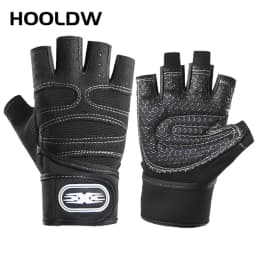 Fitness Half Finger Gloves Men Women Outdoor Sports Riding Gloves Gym Dumbbell Non Slip Horizontal Bar Exercise Training Gloves