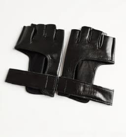 Women's Natural sheepskin leather hollow out motorcycle glove female fashion  genuine leather sports driving glove R2887