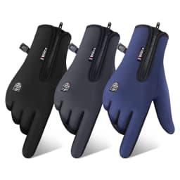 Men's and Women's Autumn and Winter Cycling Gloves - Upgraded Touchscreen Warm Knitted Gloves for Cold Weather, Suitable for Run