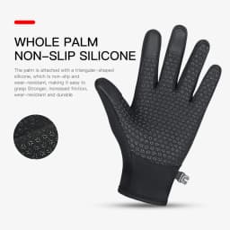 Men's and Women's Autumn and Winter Cycling Gloves - Upgraded Touchscreen Warm Knitted Gloves for Cold Weather, Suitable for Run