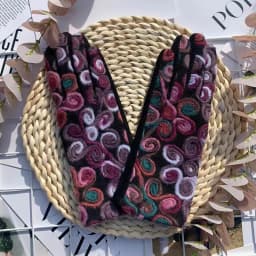 Winter Warm Creative Personality Embroidery Flowers Gloves Women Elegant Fashion Retro Drive Cycling Thick Touch Screen Mittens