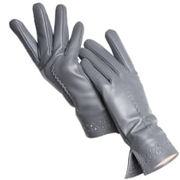 Good Quality High-End Fashion Women's Gloves Sheepskin Keep Warm Comfortable Winter Gloves Hollow Design 2024