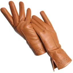 Good Quality High-End Fashion Women's Gloves Sheepskin Keep Warm Comfortable Winter Gloves Hollow Design 2024