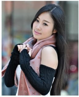 Women Knitted Gloves Winter Long Arm Warmers Cover Sleeves Fingerless Half Finger Mittens Solid Soft Gloves Wool Twisting Cuffs