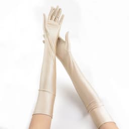 52cm Fashion Women Spandex Elasticity Opera Elbow Long Gloves Solid Driving Sun Protection Party Prom Etiquette Performance