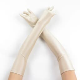 52cm Fashion Women Spandex Elasticity Opera Elbow Long Gloves Solid Driving Sun Protection Party Prom Etiquette Performance