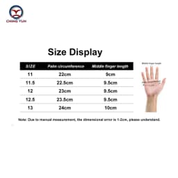 Winter Man Deer Skin Leather Gloves Male Warm Soft Men's Arm Sleeve Black Men Mittens Imitate Rabbit Fur 70% Wool Lining-04