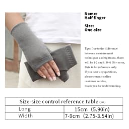 Winter Outdoor Sports Warm Half Finger Gloves for Women and Men Non-Slip Students Cycling Cold Office Bare Finger Gloves