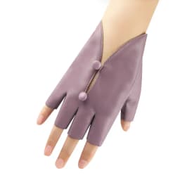 Women Sexy Half Finger Leather Gloves Outdoor Cycling Fingerless Gloves Dancing Pole Dance Performance Party Show Gloves Mittens