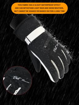 Winter Warm Ski Gloves for Snowboarding Outdoor Cycling Thermal Waterproof Touch Screen Windproof Sports Gloves