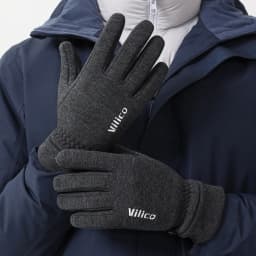 Unisex Warm Fleece Cycling Gloves Touchscreen Compatible Anti-Slip Bicycle Riding Mitts for Men And Women Mountain Hiking