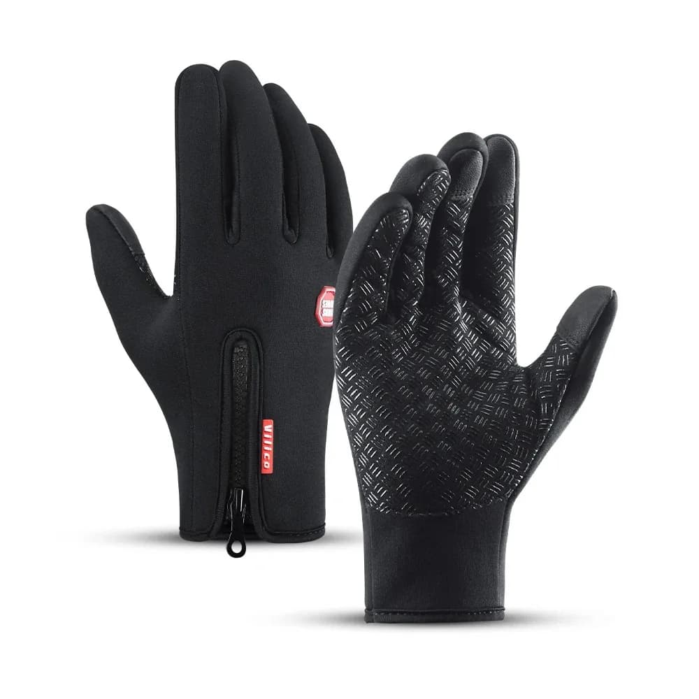 New Winter Warm Unisex Gloves Anti Slip Touch Screen Waterproof Outdoor Thickened Adult Gloves