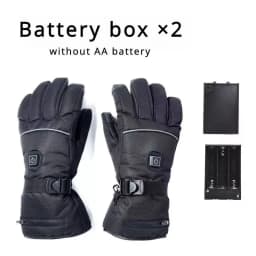 Waterproof Heated Rechargeable Gloves Electric Heated Gloves Thermal Heat Gloves Winter Warm Skiing Snowboarding Hunting Fishing