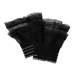 1Pair Manicure Photo Lace Decorative Cuff Double-layer Mesh Horn Sleeve Nail Showing Posing Sleeve DIY Shooting Background Prop