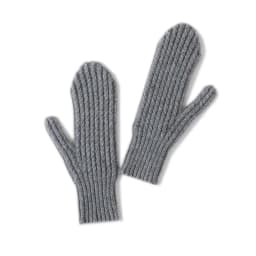 DjzDsm Women's 100% Cashmere Knitted Gloves Thickened, Warm, Extended, Fashionable Wrist Protection Gloves in One Size
