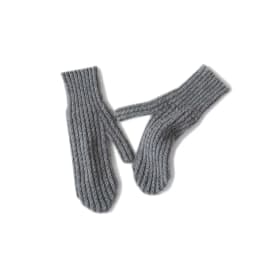 DjzDsm Women's 100% Cashmere Knitted Gloves Thickened, Warm, Extended, Fashionable Wrist Protection Gloves in One Size