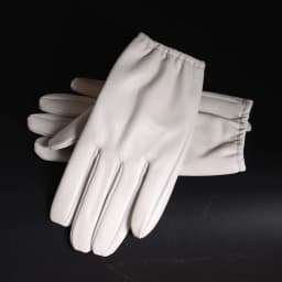 Men's Real Leather Goat Skin Classical Fashion Shrink Wrist Tactical Short Gloves Touch Screen Casual Short Gloves