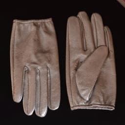 Men's Real Leather Goat Skin Classical Fashion Shrink Wrist Tactical Short Gloves Touch Screen Casual Short Gloves