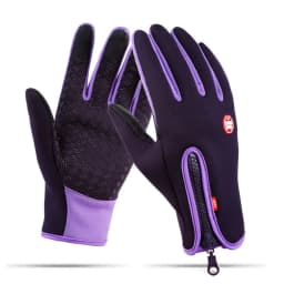 Winter Cycling Gloves for Men Women Motorcycle Fleece Touch Screen Water-repellent Skiing Cycling Windproof Warm Non-Slip Gloves