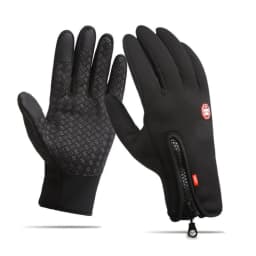 Winter Cycling Gloves for Men Women Motorcycle Fleece Touch Screen Water-repellent Skiing Cycling Windproof Warm Non-Slip Gloves