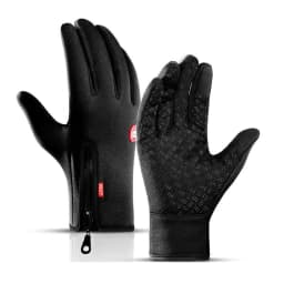 Winter Cycling Gloves for Men Women Motorcycle Fleece Touch Screen Water-repellent Skiing Cycling Windproof Warm Non-Slip Gloves