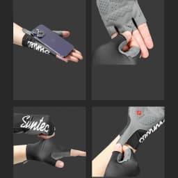 Men Women Cycling Gloves Fingerless Half Finger Summer MTB Bicycle Bike Glove Motorcycle Accessories