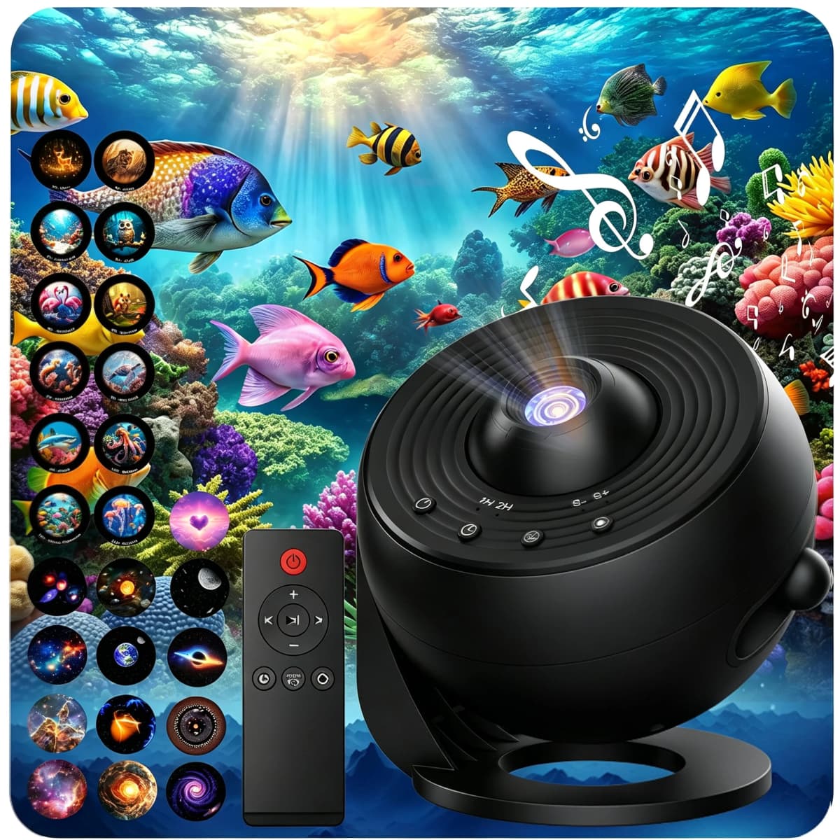 25-in-1 Galaxy Projector Pro 4K Starry Sky Projector Pro With Remote Control Bluetooth Function Room Decor for Kids and Adults