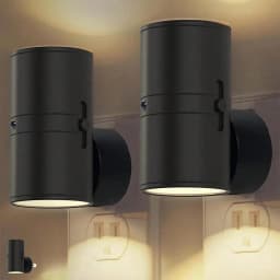 Night Light Plug Into Wall EU US Plug In Night Lamp With Dusk to Dawn LED Light Sensor 3 Colors Dimmable For Bedroom Bedside
