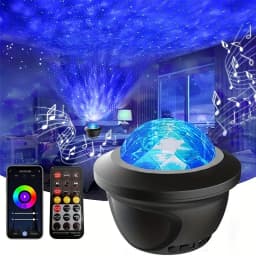LED Star Galaxy Projector, Starry Sky Night Light For Home Bedroom Decoration Kids Valentine's Gift