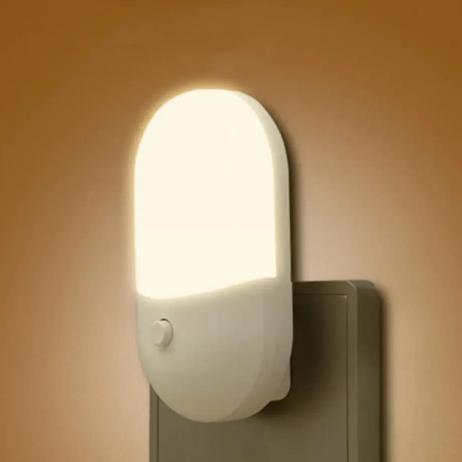 Bedside Lamp Night light EU US Plug LED Night Light AC 85V-265V Bedroom Lamp Gift For Children Cute Night Lamp For Corridor WC