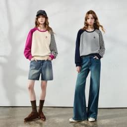 TOYOUTH Women Hoodie 2026 Autumn New Arrival Color Contrast Patchwork Stripe Sleeve Letter Embroidery Loose American Sporty Top