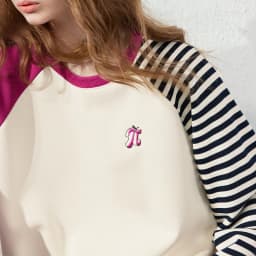 TOYOUTH Women Hoodie 2026 Autumn New Arrival Color Contrast Patchwork Stripe Sleeve Letter Embroidery Loose American Sporty Top