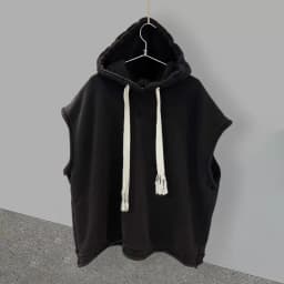 2025 Autumn Hooded Sleeveless Hoodie for Women Loose Solid Vest Sweatshirt Woman