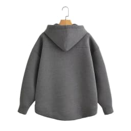 HXAO Women's Hoodie Oversized Zip up Hoodies Women Autumn Winter Long sleeve Outerwears Sweatshirt with zipper Y2k Hoodie Top