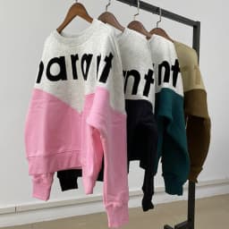 2026 autumn retro style O-Neck sweater plush printed top for women fashionable and versatile pure cotton classic hoodie
