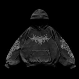 Purple inferno dragon hoodies women oversized new tops vintage goth sweatshirt goth streetwear women gothic y2k clothes