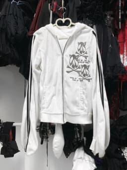 Vintage Cute Cat Skull Graphic Grunge Jacket Women Y2k Aesthetic Zipper Hoodies Harajuku Patchwork Casual Sweatshirt Streetwear