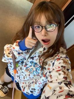 Cute Short Casual Hoodie Women's Spring Autumn 2026 New Style Small Size Dog Print Open Cardigan Jacket Sweet Cool