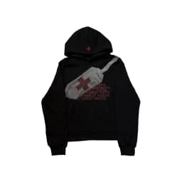 New medical logo print hoodies women streetwear gothic goth y2k tops harajuku oversized sweatshirt zip up hoodie couple clothes